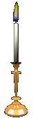 Lit
                          Candle